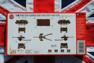 Airfix A01309 BREN GUN CARRIER and 6PDR ANTI-TANK GUN